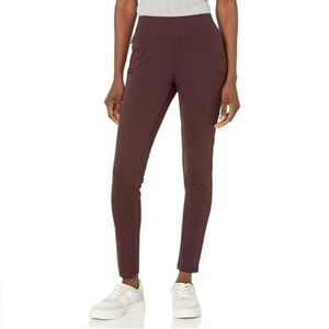 Carhartt Burgundy Force Fitted Lightweight Utility Leggings Size Small (4/6)